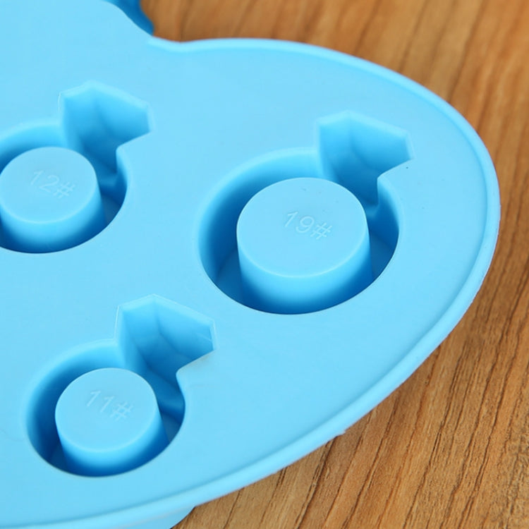 Contenitore per il ghiaccio con stampo per ghiaccio ad anello creativo in silicone fai-da-te, Ring Shape