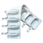 8 Stampi per gelato in silicone, stampi creativi per cubetti di ghiaccio fatti a mano, 8 Even  Ice Cream Mold
