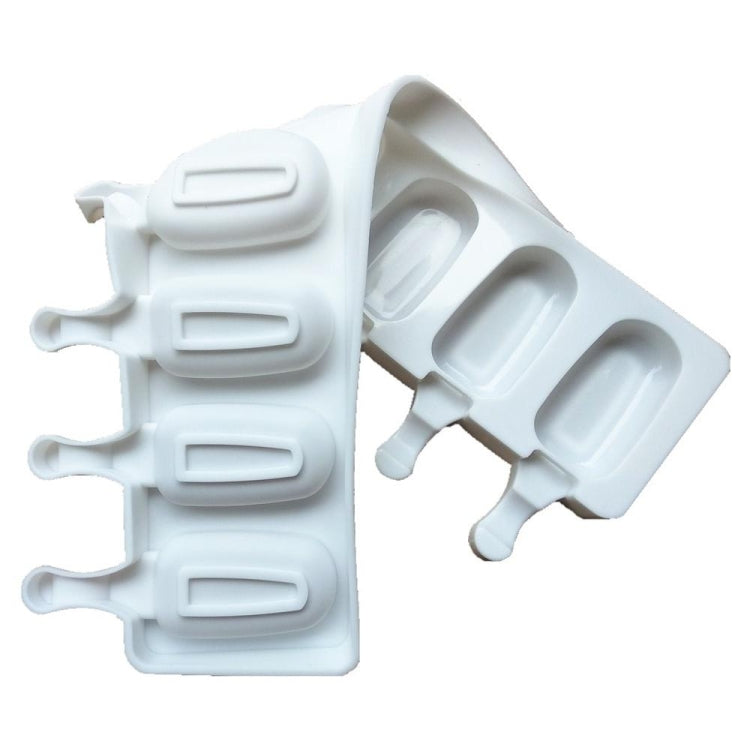 8 Stampi per gelato in silicone, stampi creativi per cubetti di ghiaccio fatti a mano, 8 Even  Ice Cream Mold