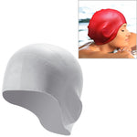 Cuffia da nuoto impermeabile con protezione per le orecchie in silicone per adulti con capelli lunghi, Long Hair Swimming Cap(Black), Long Hair Swimming Cap(Blue), Long Hair Swimming Cap(Pink), Long Hair Swimming Cap(Silver)                            ...