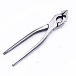 Pinze per scatole superiori Pinze per bagagli in pelle Borse Portafogli Strumenti per la creazione di pinze per zaini, Straight Head, Elbow Head