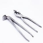 Pinze per scatole superiori Pinze per bagagli in pelle Borse Portafogli Strumenti per la creazione di pinze per zaini, Straight Head, Elbow Head