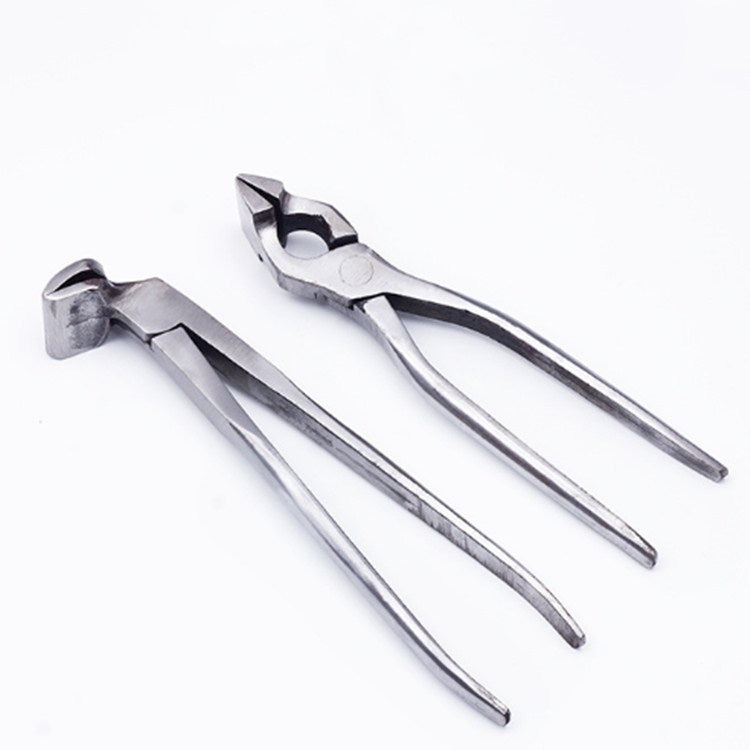 Pinze per scatole superiori Pinze per bagagli in pelle Borse Portafogli Strumenti per la creazione di pinze per zaini, Straight Head, Elbow Head