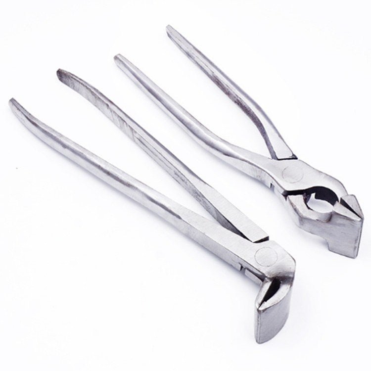 Pinze per scatole superiori Pinze per bagagli in pelle Borse Portafogli Strumenti per la creazione di pinze per zaini, Straight Head, Elbow Head