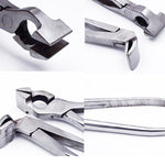 Pinze per scatole superiori Pinze per bagagli in pelle Borse Portafogli Strumenti per la creazione di pinze per zaini, Straight Head, Elbow Head