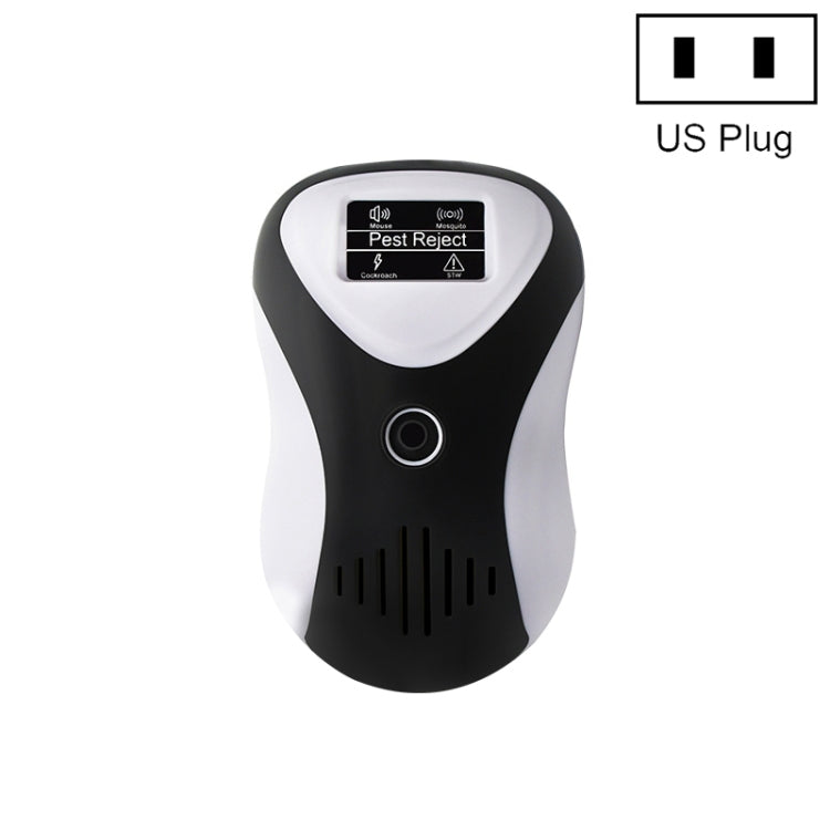 Repellente per topi multifunzionale ad ultrasuoni Repellente per insetti silenzioso a risparmio energetico, Black White+UK Plug, Black White+US Plug, Black White+EU Plug, Blue Black+UK Plug, Blue White+UK Plug, Blue Black+US Plug, Blue White+US Plug   ...
