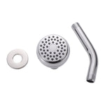 Doccia a pioggia nascosta a parete Soffione doccia pressurizzato a risparmio idrico per bagno, Wall-mounted Rain Shower