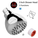 Doccia a pioggia nascosta a parete Soffione doccia pressurizzato a risparmio idrico per bagno, Wall-mounted Rain Shower