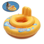 Seggiolino da nuoto anti-indietro per neonati Anello da nuoto gonfiabile per bambini, Inner Ring Diameter: 36cm
