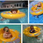 Seggiolino da nuoto anti-indietro per neonati Anello da nuoto gonfiabile per bambini, Inner Ring Diameter: 36cm