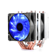 Radiatore CPU a tubo di rame per computer desktop 6 Super silenzioso, 6 Tube PWM Single Fan, 6 Tube PWM Double Fan, 6 Tube Without Light 3-pin Single Fan, 6 Tube Without Light 3-pin Double Fan, 6 Tube Red Light 3-pin Single Fan                         ...
