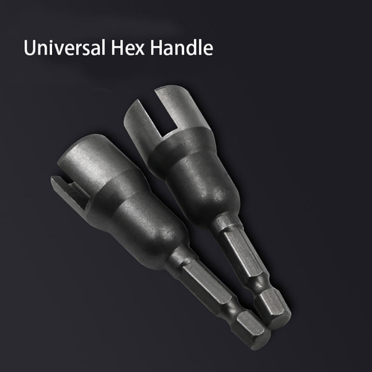 Chiave a bussola per bullone a farfalla con intaglio da 5 pezzi, Socket Wrench