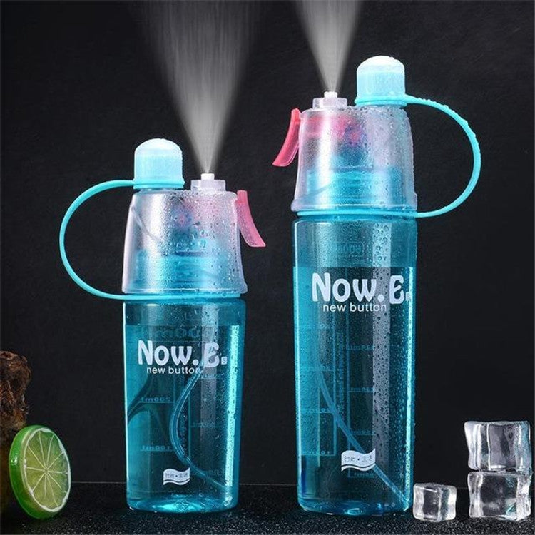 Bottiglia acqua spray portatile 400ml e 600ml