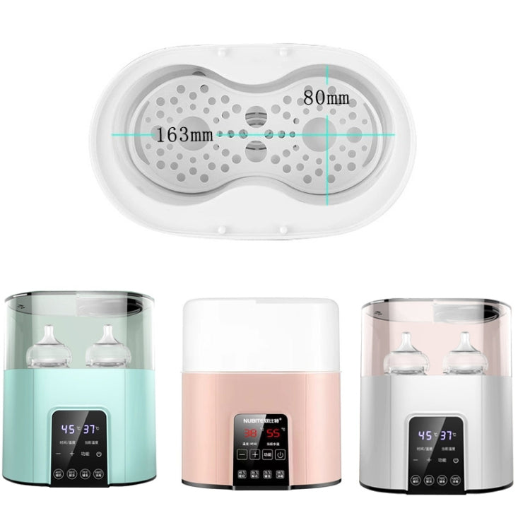 Macchina per la sterilizzazione dello scaldabiberon doppio NUBITE N20 2 in 1, specifiche della spina:, EU Plug, US Plug