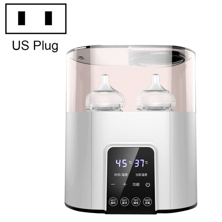 Macchina per la sterilizzazione dello scaldabiberon doppio NUBITE N20 2 in 1, specifiche della spina:, EU Plug, US Plug