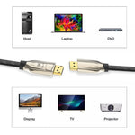 Cavo DisplayPort 1.4 8K 5 metri con connettore placcato oro