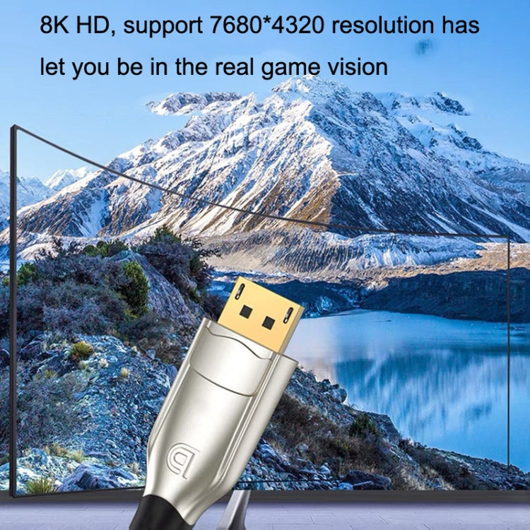 Cavo DisplayPort 1.4 8K 5 metri con connettore placcato oro