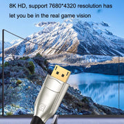Cavo DP versione 1.4 Cavo per computer con display ad alta definizione 8K con interfaccia placcata in oro, 5m