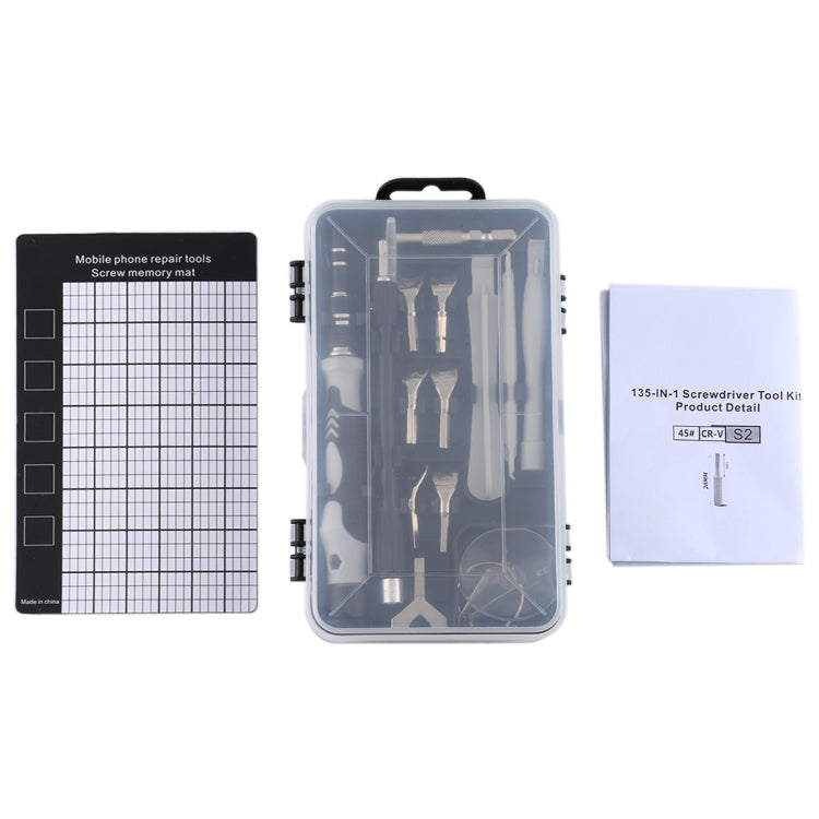 Set cacciaviti multifunzione 135 in 1 per riparazioni