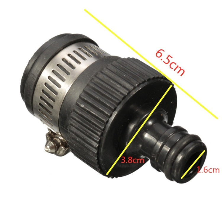 Giunto universale per morsetto da giardino per pistola ad acqua per lavaggio auto, capezzolo per rubinetto, 2 pezzi, Faucet Nipple