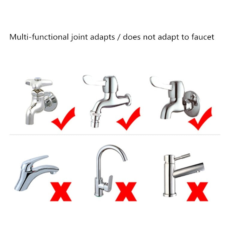 Giunto universale per morsetto da giardino per pistola ad acqua per lavaggio auto, capezzolo per rubinetto, 2 pezzi, Faucet Nipple