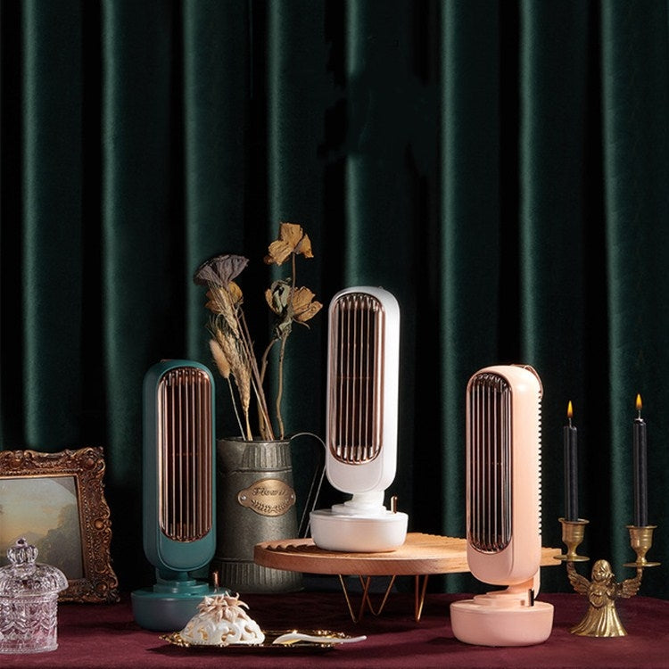 Ventilatore a torre USB con umidificatore a spruzzo