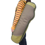 Borsa da pesca semplice in tessuto Oxford per esterni Borsa per canna da pesca, dimensioni: 80x20x10 cm, Fishing Tackle Rod Bag