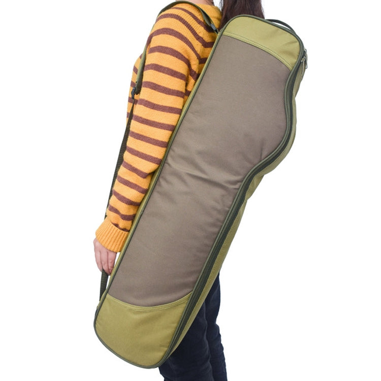 Borsa da pesca semplice in tessuto Oxford per esterni Borsa per canna da pesca, dimensioni: 80x20x10 cm, Fishing Tackle Rod Bag