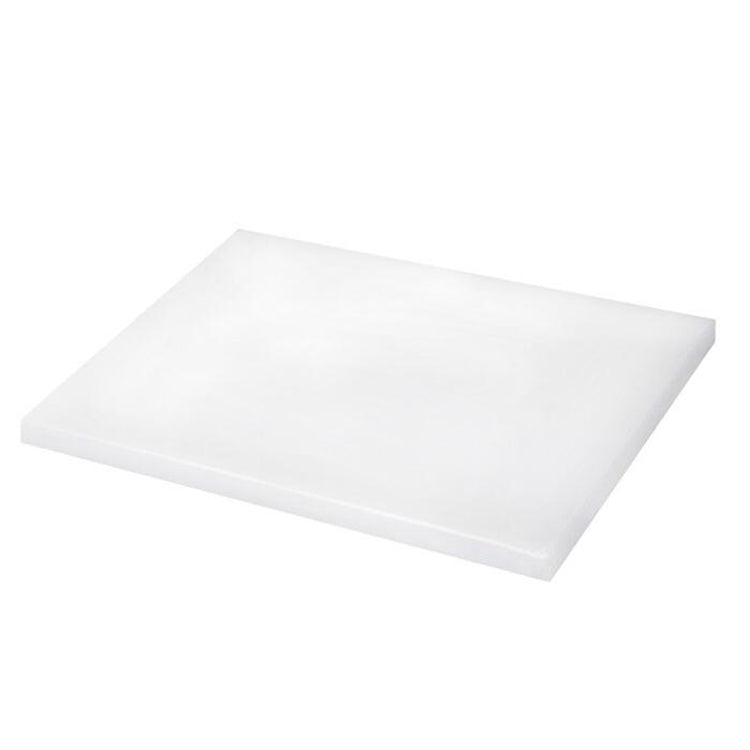 Tagliere antiscivolo per frutta quadrato multifunzionale su entrambi i lati in PE, 27x35x1cm, 27x35x2cm, 27x35x2.5cm, 27x35x3.5cm