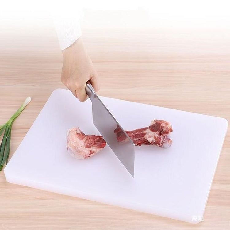 Tagliere antiscivolo per frutta quadrato multifunzionale su entrambi i lati in PE, 27x35x1cm, 27x35x2cm, 27x35x2.5cm, 27x35x3.5cm