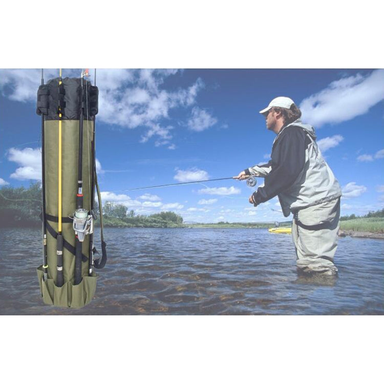 Borsa multifunzionale per canna da pesca Borsa per attrezzatura da pesca Forniture per la pesca, Dimensioni: 123x34 cm, Multifunctional Fishing Tackle Bag, Fishing Rod Bag