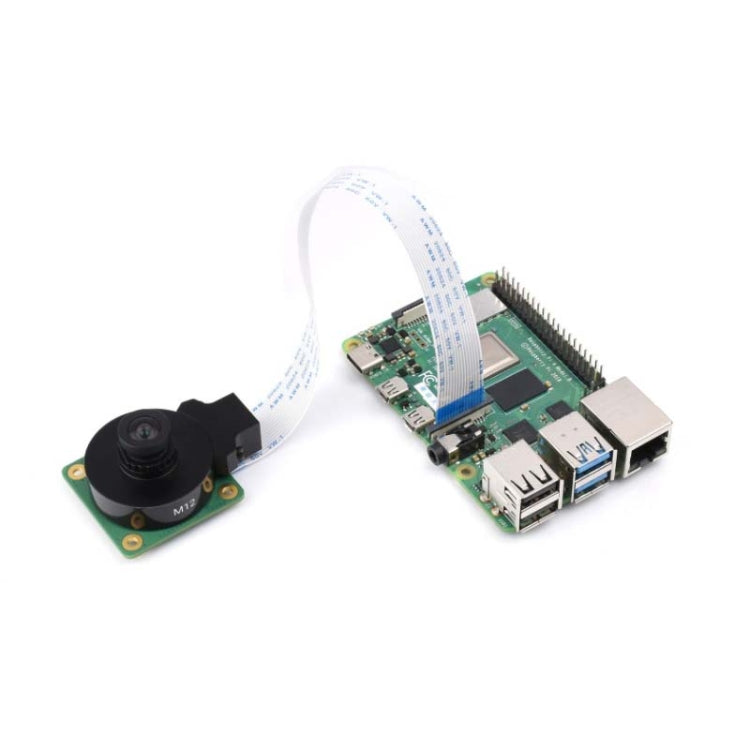 Waveshare WS1053516 Obiettivo ad alta risoluzione 16MP, FOV 105 gradi, lunghezza focale 3,56mm, per fotocamera Raspberry Pi M12 23966, 23966