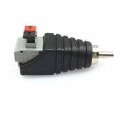 Connettore audio RCA Lotus da 20 pezzi Tipo a pressione Testa maschio RCA Pulsante testa AV Lotus senza saldatura
