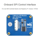 Modulo display LCD IPS 1,69" 240x280 con interfaccia SPI