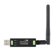 Modulo di trasferimento dati Waveshare da USB a LoRa da 2 pezzi basato su SX1262, LF Version Using TCXO Crystal Oscillator, HF Version Using TCXO Crystal Oscillator, LF Version Using XTAL Crystal Oscillator, HF Version Using XTAL Crystal Oscillator