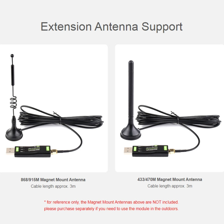 Modulo trasferimento dati USB a LoRa SX1262 2 pezzi