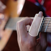 Blocco scorrevole folk per tubo scorrevole per chitarra in acrilico da 5 pezzi, 28mm(Transparent), 51mm(Transparent), 60mm(Transparent), 70mm(Transparent)