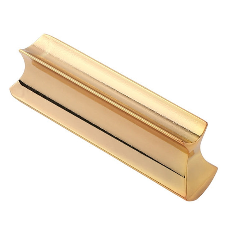 Blocco scorrevole folk con cursore per chitarra in metallo solido in lega di zinco, Metal 70mm(Silver), Metal 70mm(Gold)