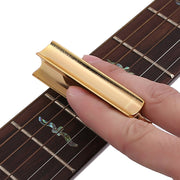 Blocco scorrevole folk con cursore per chitarra in metallo solido in lega di zinco, Metal 70mm(Silver), Metal 70mm(Gold)