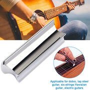 Blocco scorrevole folk con cursore per chitarra in metallo solido in lega di zinco, Metal 70mm(Silver), Metal 70mm(Gold)