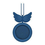 Ventilatore pigro con imbracatura mini senza spazzole, ventola di ricarica USB, Angel Blue, Angel White, Angel Pink