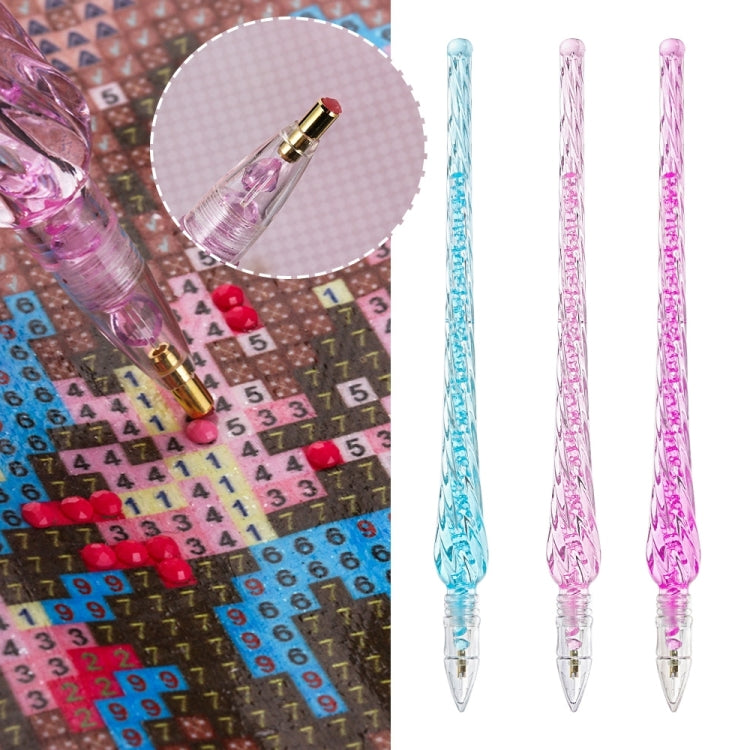 10 pezzi di penna per pittura diamante fai da te ricamo a punto croce artigianato strumento per pittura diamante per cucire, Diamond Painting Pen (Pink), Diamond Painting Pen (Blue), Diamond Painting Pen (Purple)