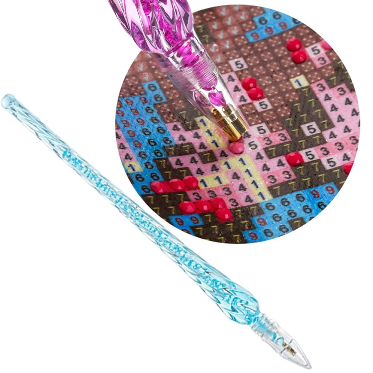 10 pezzi di penna per pittura diamante fai da te ricamo a punto croce artigianato strumento per pittura diamante per cucire, Diamond Painting Pen (Pink), Diamond Painting Pen (Blue), Diamond Painting Pen (Purple)