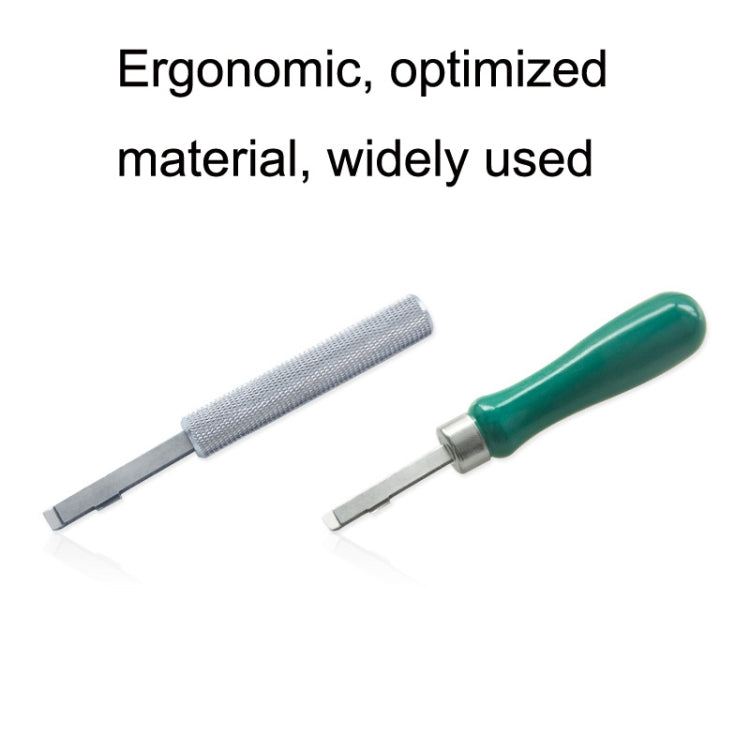 Guarda il coperchio posteriore toccando il coltello per aprire l'orologio, All Steel Dual Use, Green Handle Dual Use