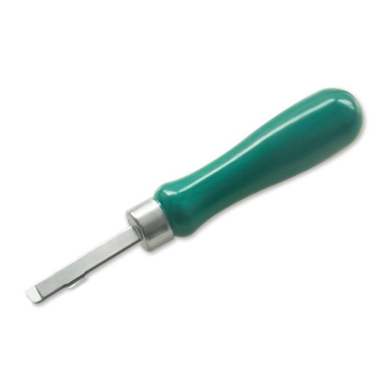 Guarda il coperchio posteriore toccando il coltello per aprire l'orologio, All Steel Dual Use, Green Handle Dual Use