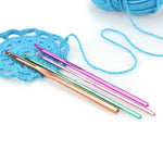 Materiale per utensili per maglieria fai-da-te fatto a mano all'uncinetto a testa singola in allumina colorata, 14 PCS/Set, 28 PCS/Set, 36 PCS/Set, 26 PCS/Set, 35 PCS/Set, 59 PCS/Set, 34 PCS/Set, 27 PCS/Set, 30 PCS/Set, 33 PCS/Set, 119 PCS/Set