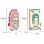 Baby Puzzle Simulazione bilingue Telefono cellulare Giocattolo Macchina per l'educazione precoce del bambino