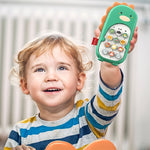 Baby Puzzle Simulazione bilingue Telefono cellulare Giocattolo Macchina per l'educazione precoce del bambino