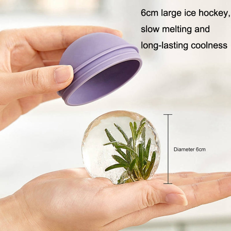 Stampo in silicone per cubetti di ghiaccio, sfera di ghiaccio, bulbo di whisky, 2 pezzi, con imbuto, With Funnel+Sky Blue, With Funnel+Lavender Purple, With Funnel+Cherry Blossom Pink, With Funnel+Banana Yellow