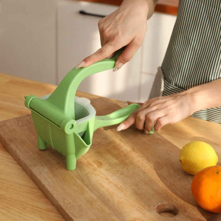Spremiagrumi manuale in plastica portatile per ghiaccio tritato speciale per bar, negozio di tè, spremiagrumi manuale